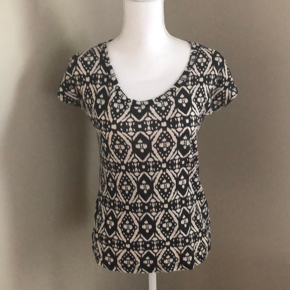 J. Crew Ikat tee